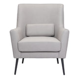 Ontario Chair, Gray-Furniture - Chair-High Fashion Home