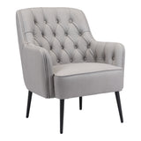 Tasmania Chair, Gray-Furniture - Chair-High Fashion Home