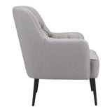 Tasmania Chair, Gray-Furniture - Chair-High Fashion Home