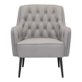 Tasmania Chair, Gray-Furniture - Chair-High Fashion Home