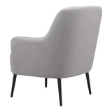 Tasmania Chair, Gray-Furniture - Chair-High Fashion Home