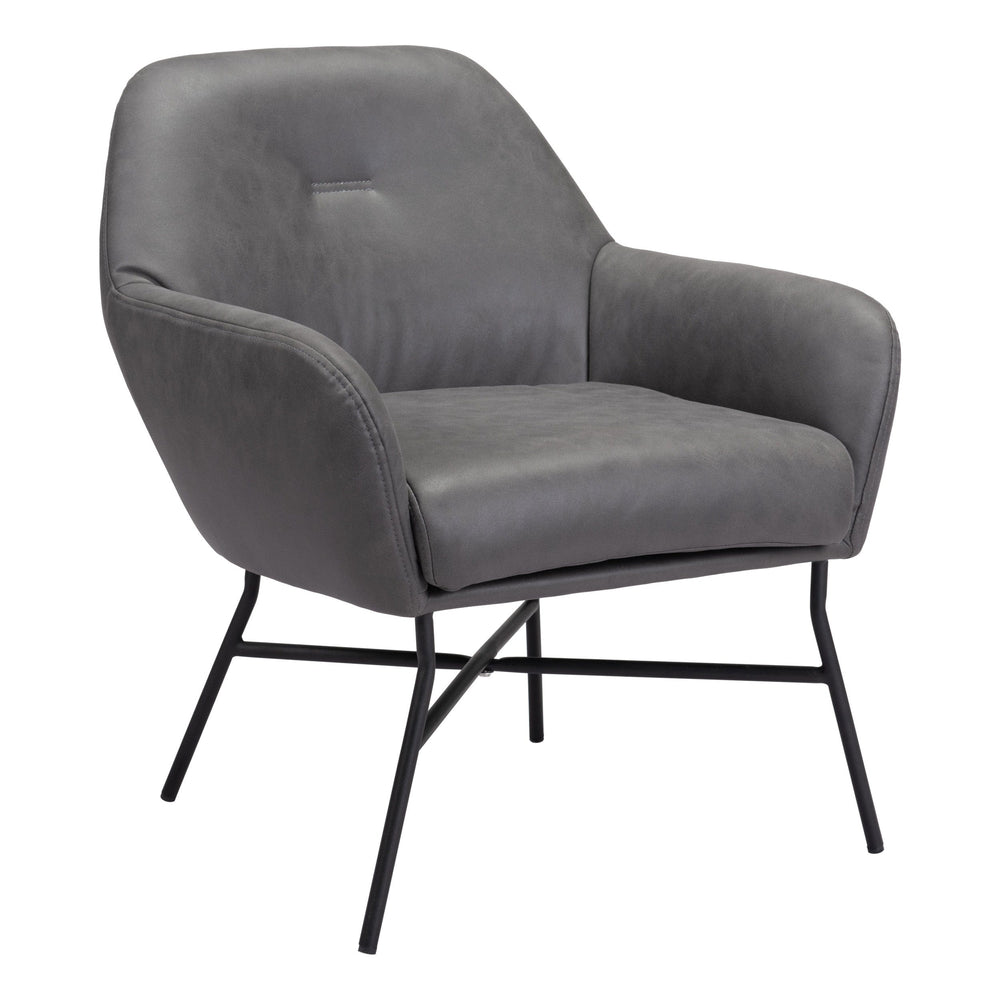 Hans Chair, Vintage Gray-Furniture - Chair-High Fashion Home