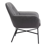 Hans Chair, Vintage Gray-Furniture - Chair-High Fashion Home