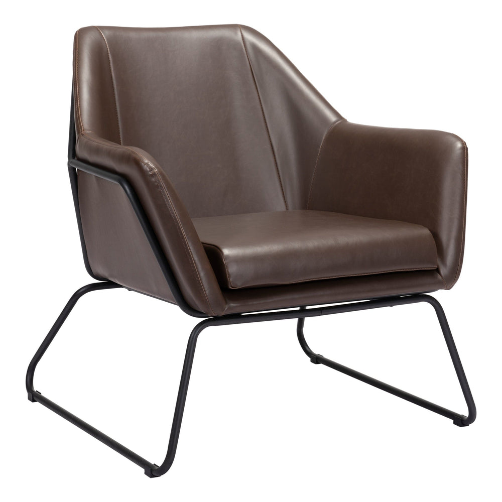 Jose Chair, Brown-Furniture - Chair-High Fashion Home