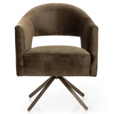 Adara Desk Chair, Surrey Olive-Furniture - Office-High Fashion Home