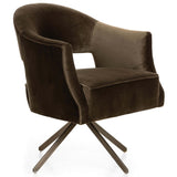 Adara Desk Chair, Surrey Olive-Furniture - Office-High Fashion Home