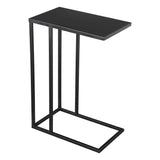 Atom Side Table, Black-Furniture - Accent Tables-High Fashion Home