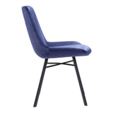 Tyler Dining Chair, Blue, Set of 2-Furniture - Dining-High Fashion Home