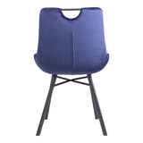 Tyler Dining Chair, Blue, Set of 2-Furniture - Dining-High Fashion Home