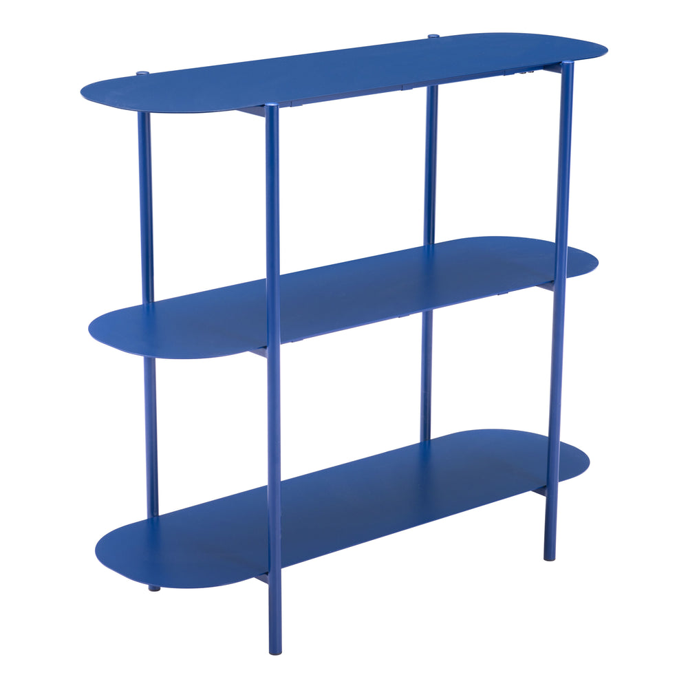 Tre Console Table Blue-Furniture - Accent Tables-High Fashion Home