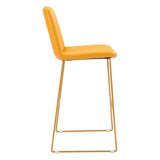 Mode Barstool, Yellow, Set of 2