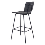 Boston Barstool, Vintage Black, Set of 2