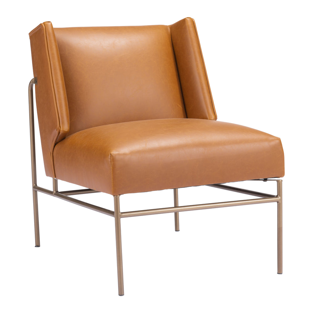 Atlanta Chair, Brown-Furniture - Chair-High Fashion Home