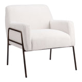 Charleston Chair, Cream-Furniture - Chair-High Fashion Home