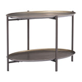 Bronson Coffee Table, Bronze-Furniture - Accent Tables-High Fashion Home