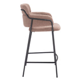 Marcel Counter Stool, Brown, Set of 2