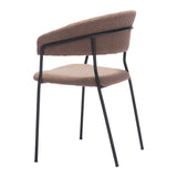 Josephine Dining Chair, Brown, Set of 2