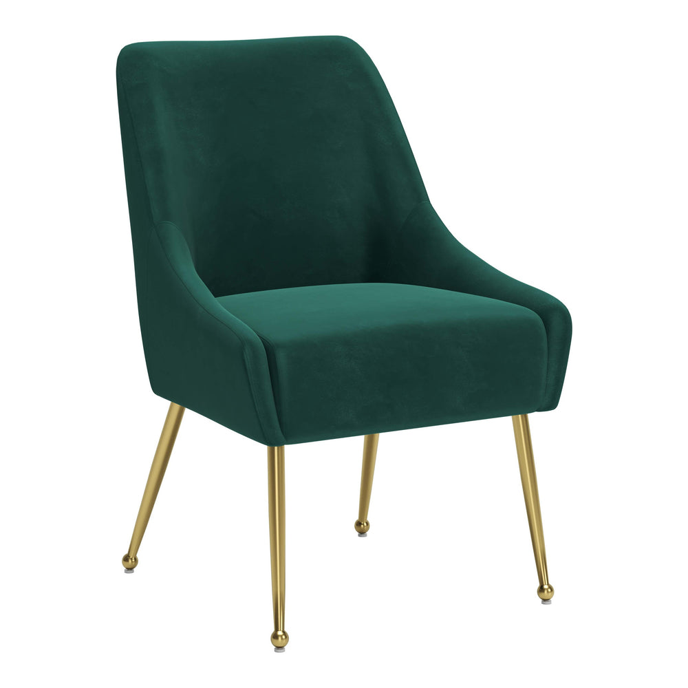 Maxine Dining Chair, Green-Furniture - Dining-High Fashion Home