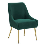 Maxine Dining Chair, Green-Furniture - Dining-High Fashion Home