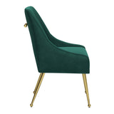 Maxine Dining Chair, Green-Furniture - Dining-High Fashion Home