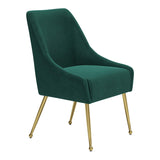 Maxine Dining Chair, Green-Furniture - Dining-High Fashion Home