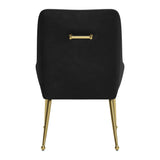 Maxine Dining Chair, Black-Furniture - Dining-High Fashion Home