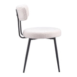 Blanca Dining Chair, Ivory, Set of 2-Furniture - Dining-High Fashion Home