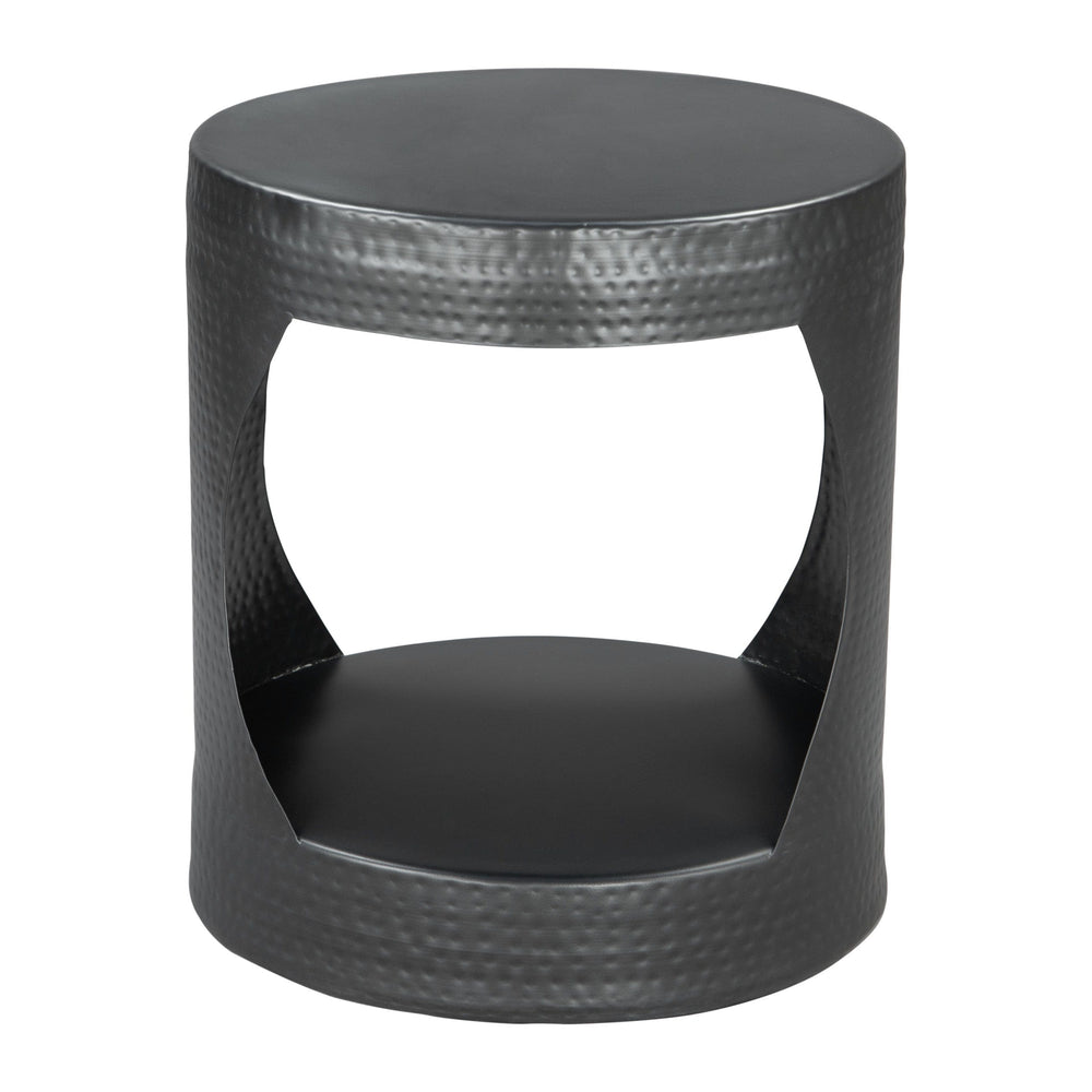 Nuuk Side Table, Black-Furniture - Accent Tables-High Fashion Home