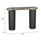 Luxor Console Table, Multicolor-Furniture - Accent Tables-High Fashion Home