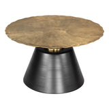 Chenai Coffee Table, Black-Furniture - Accent Tables-High Fashion Home