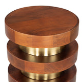 Marigot Side Table, Walnut