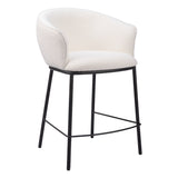 Essen Counter Stool, Ivory-Furniture-High Fashion Home