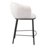 Essen Counter Stool, Ivory-Furniture-High Fashion Home