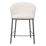 Essen Counter Stool, Ivory-Furniture-High Fashion Home