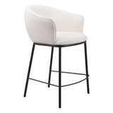 Essen Counter Stool, Ivory-Furniture-High Fashion Home