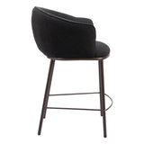 Essen Counter Stool, Black-Furniture-High Fashion Home