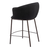 Essen Counter Stool, Black-Furniture-High Fashion Home