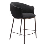 Essen Counter Stool, Black-Furniture-High Fashion Home