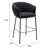 Essen Barstool, Black