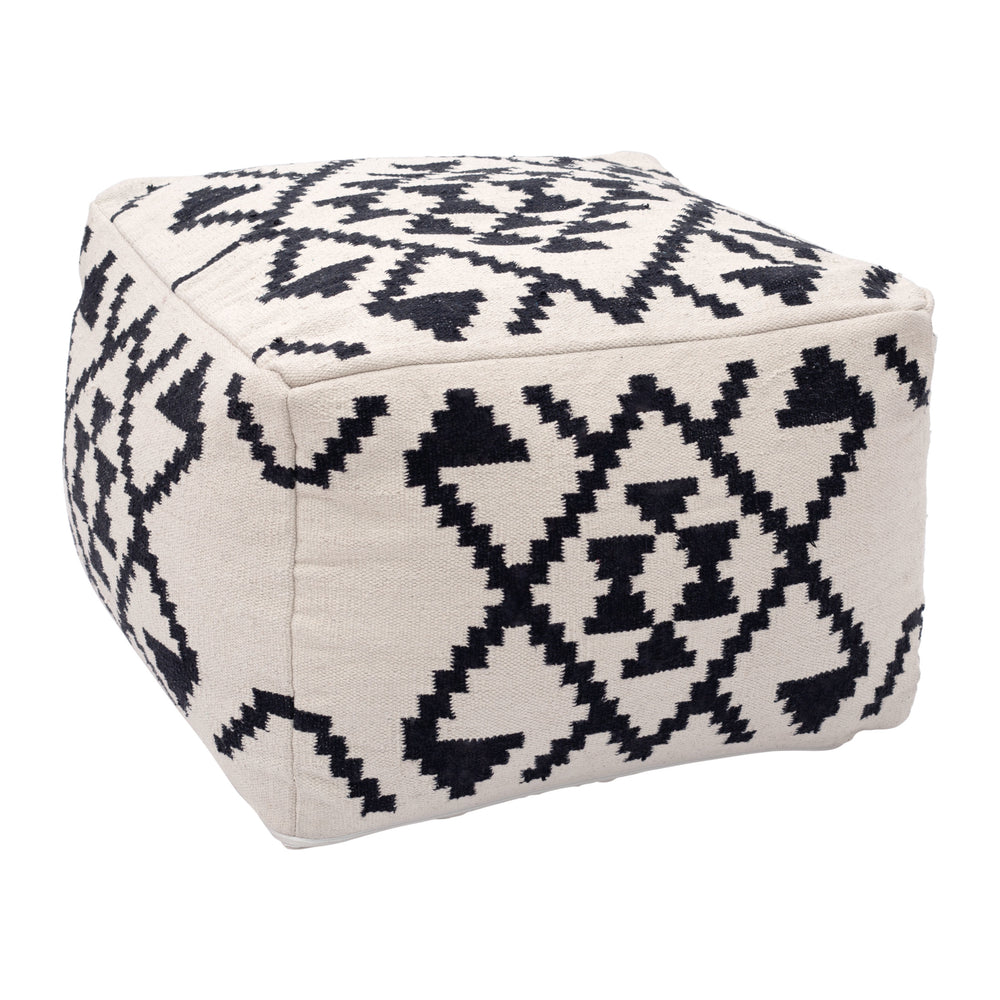 Lizardo Ottoman, Beige-Furniture-High Fashion Home