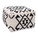 Lizardo Ottoman, Beige-Furniture-High Fashion Home