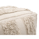 Peru Ottoman, Beige-Furniture-High Fashion Home