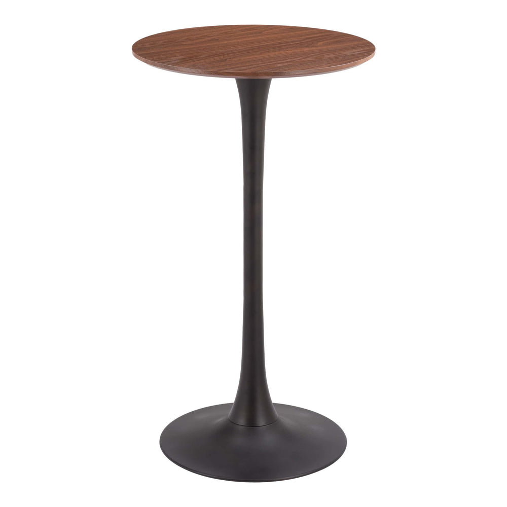 Auray Bar Table, Brown-Furniture - Accent Tables-High Fashion Home