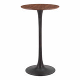 Auray Bar Table, Brown-Furniture - Accent Tables-High Fashion Home