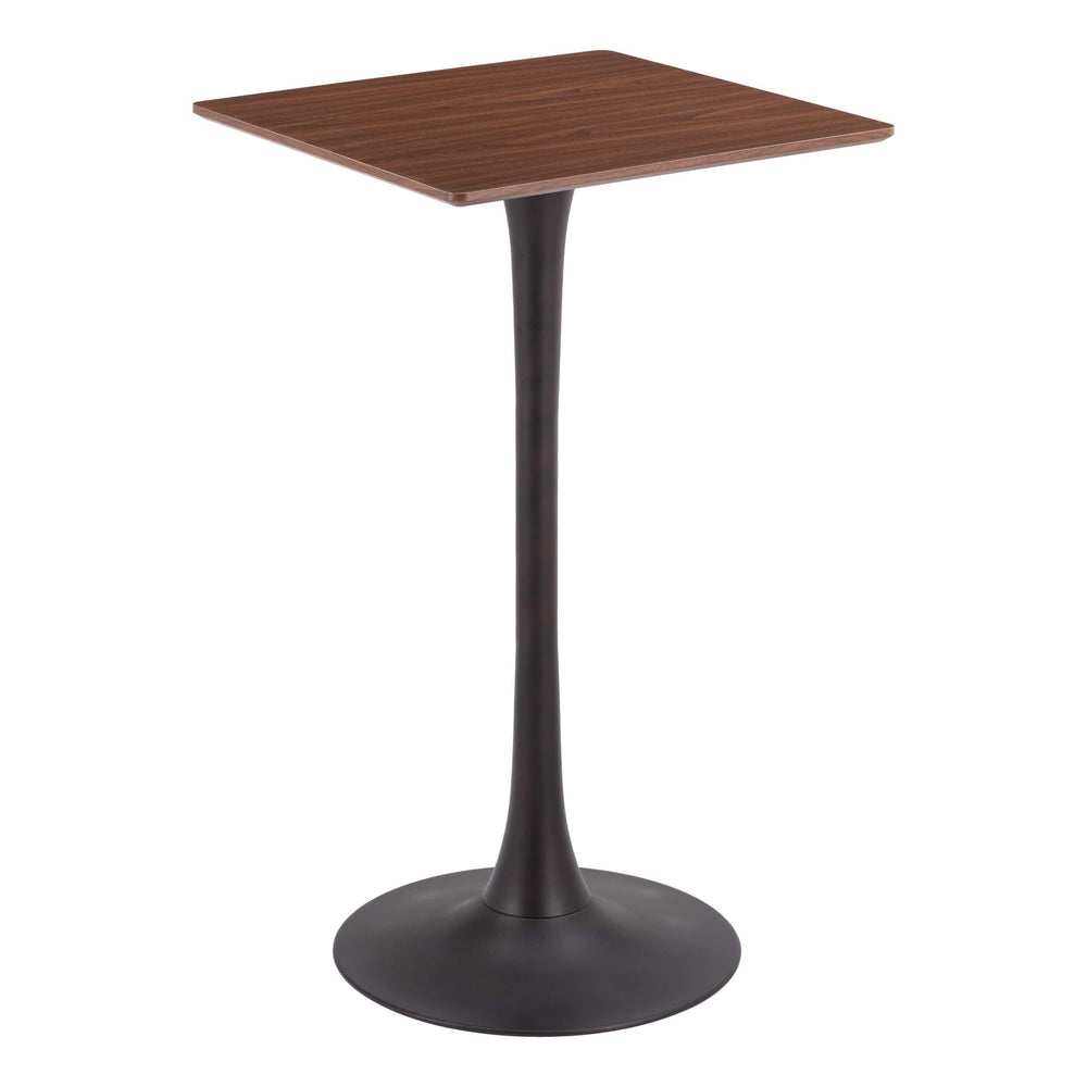 Valleta Bar Table, Brown-Furniture - Accent Tables-High Fashion Home