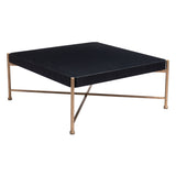 Nazaire Coffee Table, Black-Furniture - Accent Tables-High Fashion Home