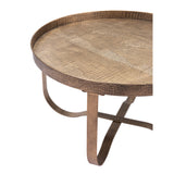 Vannes Coffee Table, Brass-Furniture - Accent Tables-High Fashion Home