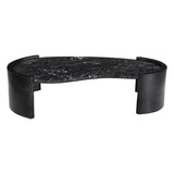 Tartini Coffee Table, Black-Furniture - Accent Tables-High Fashion Home