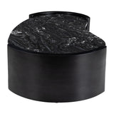 Tartini Coffee Table, Black-Furniture - Accent Tables-High Fashion Home