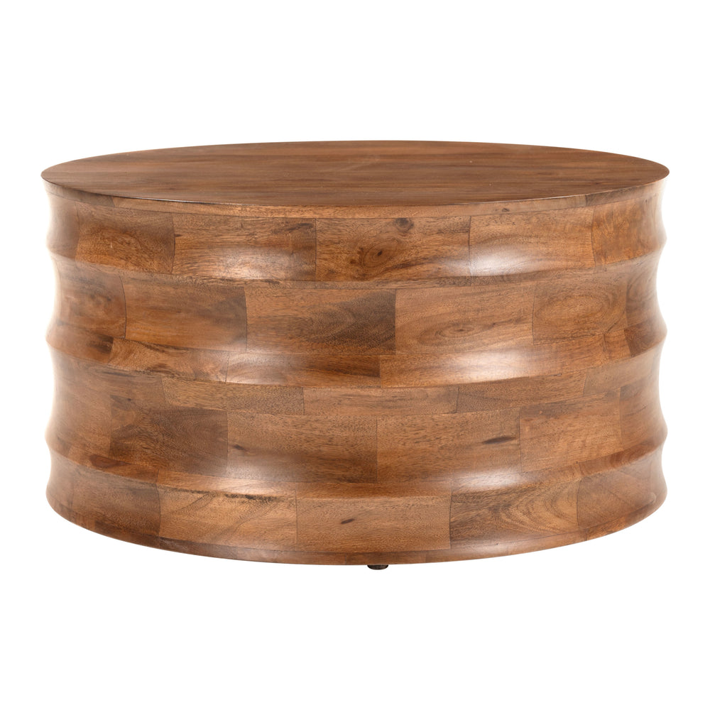 Antium Coffee Table, Walnut-Furniture - Accent Tables-High Fashion Home